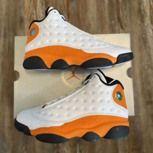 Jordan 13 starfish orange brand new never worn in box